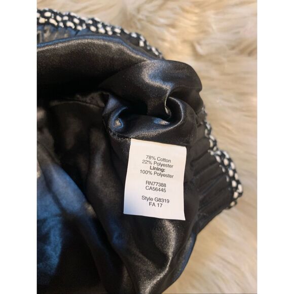 J Crew Factory Skirt Womens Size 10 Sidewalk Jacquard G8319 Elastic Waist Stretc - Picture 7 of 9